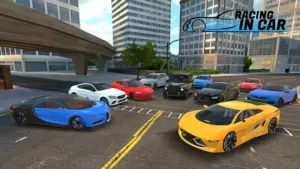 Racing in Car 2021 скриншот